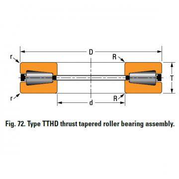 THRUST TAPERED ROLLER BEARINGS N-3263-A