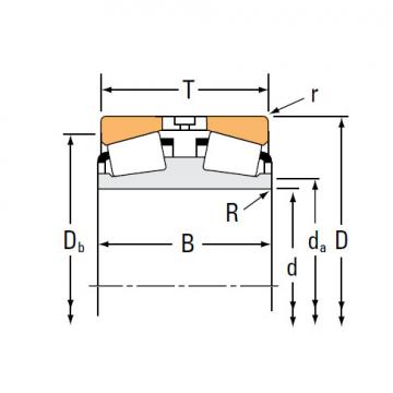 Bearing TDI TDIT Tapered Roller Bearings 82587D 82931