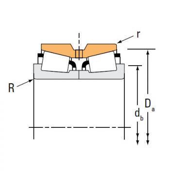 Bearing Tapered Roller Bearings double-row NA9378 9320D