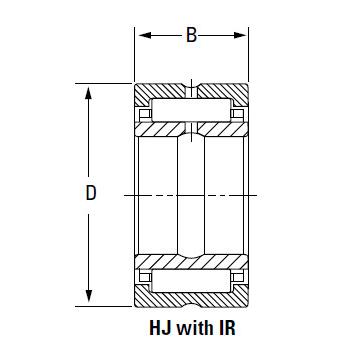 cylindrical roller bearings HJ-10412840