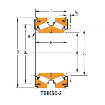 Tdik Thrust Tapered Roller Bearings nP820918 96140