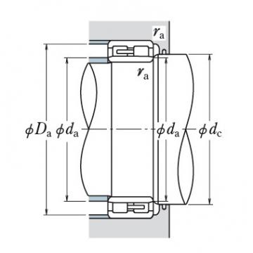 NSK double row cylindrical roller bearings NN3038K