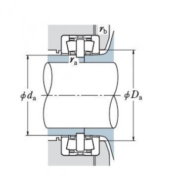 Bearing TAPERED ROLLER BEARINGS NSK 180TFD2801