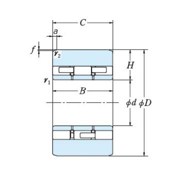 Bearing NSK Roll Bearings for Mills 2U130-16