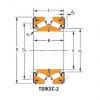 Tdik Thrust Tapered Roller Bearings ee204135dw 204190