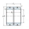 NSK Rolling Bearing For Steel Mills 160KV81