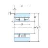 Bearing NSK Roll Bearings for Mills 2SL280-2UPA