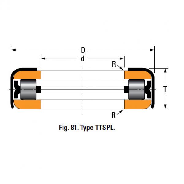 Bearing THRUST TAPERED ROLLER BEARINGS T76 #1 image