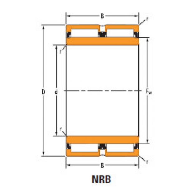 Bearing needle roller bearings Ta4122v na6910 #2 image