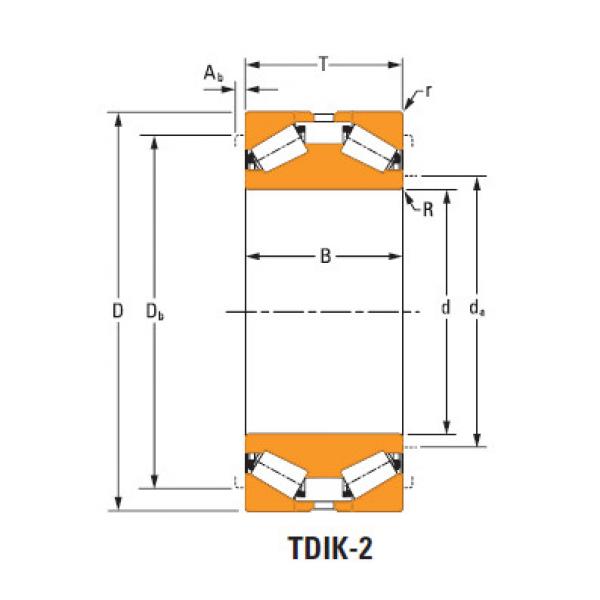 Tdik Thrust Tapered Roller Bearings Hm959649d Hm959618 #1 image