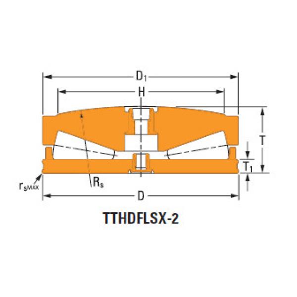 Thrust tapered roller bearings 195TTsX938gO1185 #1 image