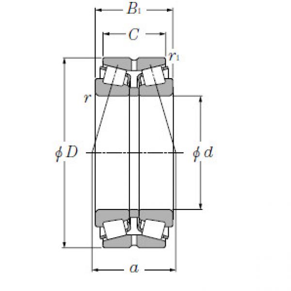 Bearing T-HM266448/HM266410D+A #2 image