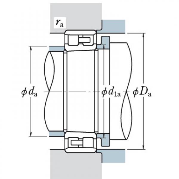 NSK double row cylindrical roller bearings NN30/530 #1 image