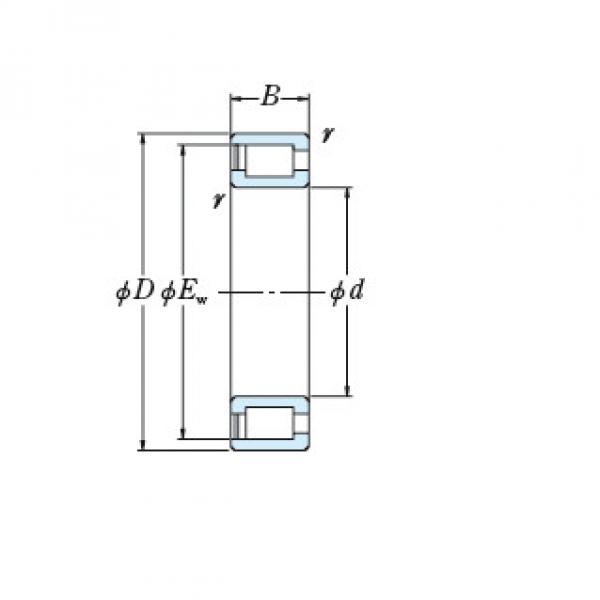 FULL-COMPLEMENT CYLINDRICAL ROLLER BEARINGS NCF18/560V #2 image