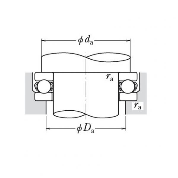 NSK single-direction thrust ball bearings 51222 #1 image