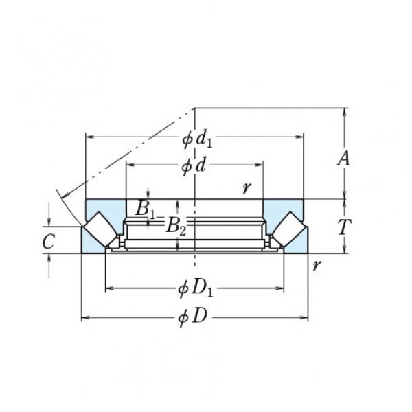 NSK Roller Bearing 29252 #1 image