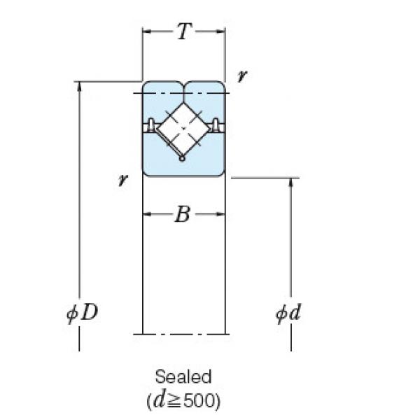 Bearing NSK ROLLER BEARINGS NRXT10020E #1 image