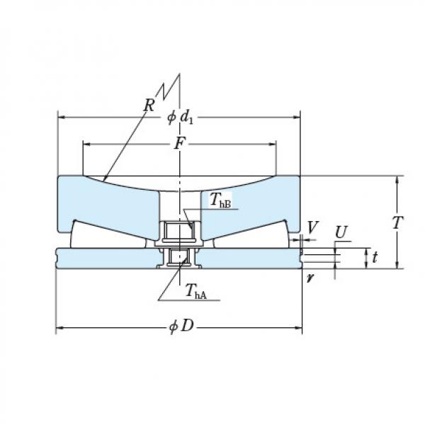 Tapered Roller Thrust Bearing 203TFV01 #1 image