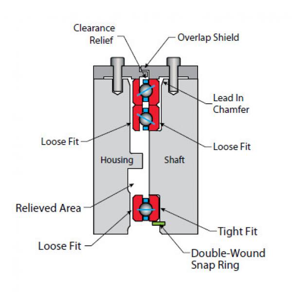 Bearing Thin Section Bearings Kaydon NA050CP0 #2 image